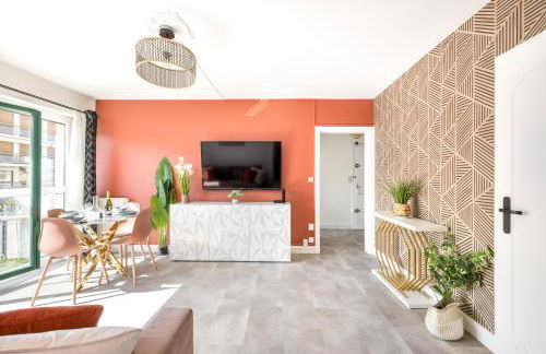 BnGo l Le Spacieux Cocon PartDieu l parking, 4p - Foto 18