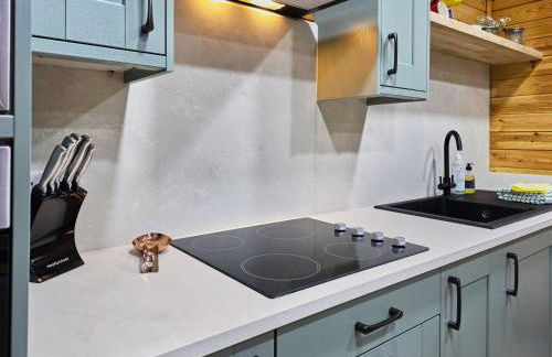 Luxury Wood Lodge with sauna, log burner & private woodland garden - Wnion Wood Lodge - Foto 28