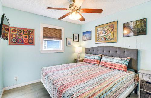 Walk to Beach Galveston Home with Patio and Balcony! - Foto 12