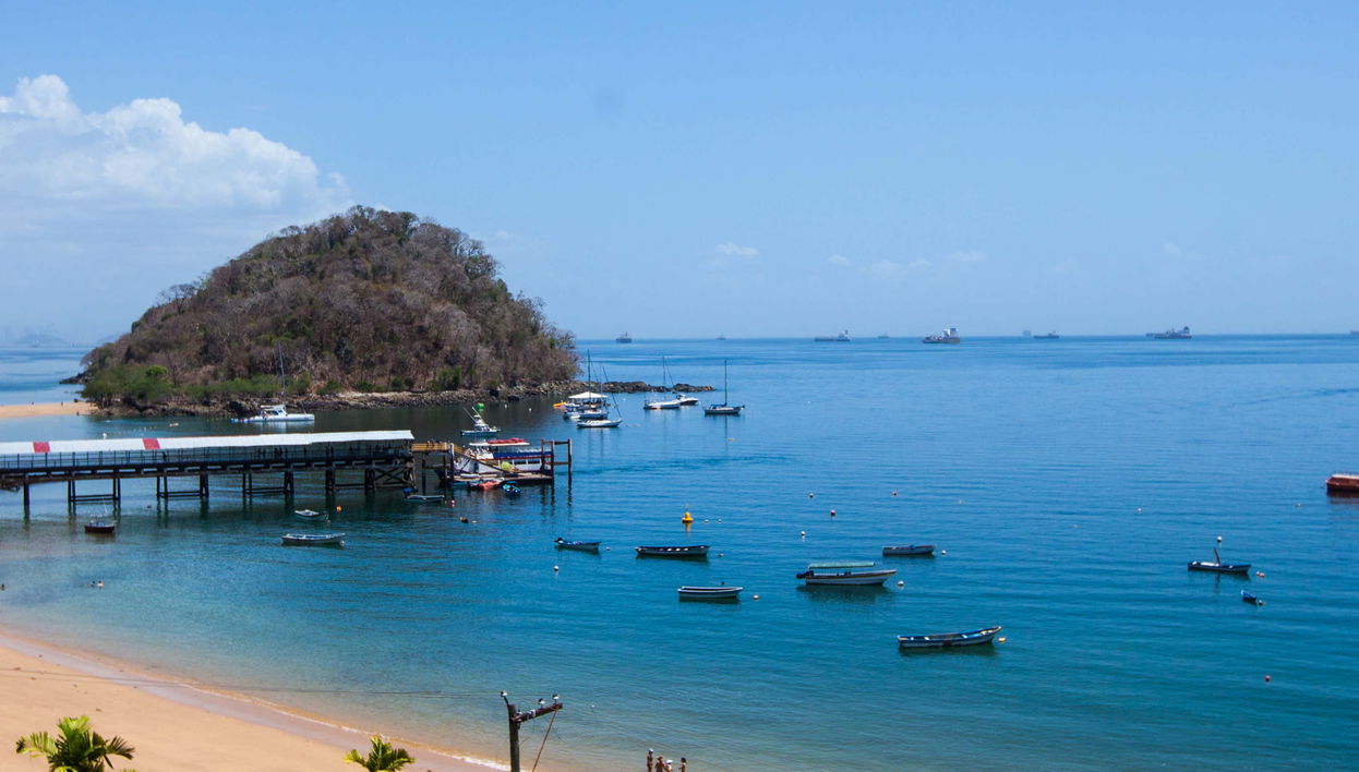 Ferry to Taboga Island