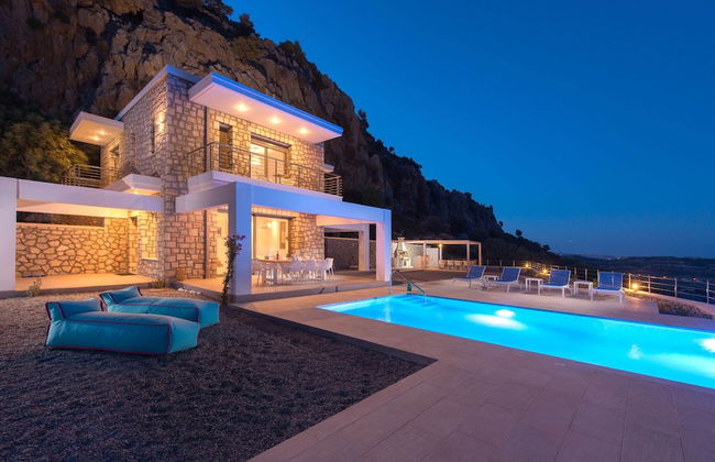 Villa in Rhodes With Infinity Pool - Foto 16