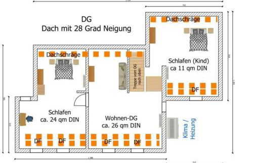 5-Zimmer-Maisonette Wohnung - Foto 8