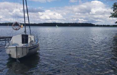 Leśne Zacisze Kretowiny 88 nad jeziorem Narie z własnymi pomostami apartamenty sezonowe lato - Foto 11