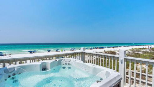 Beachfront Hot Tub Covered Lounge Backyard Beach by Avantstay - Foto 1, Other