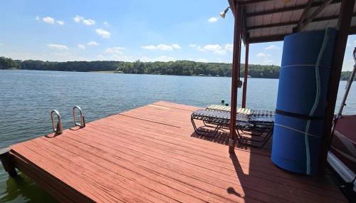 5BR Log Home w Hot Tub & Dock on Lake of Egypt - Foto 2