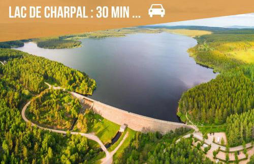 Le Cocon - Netflix/Wifi Fibre - Séjour Lozère - Foto 21