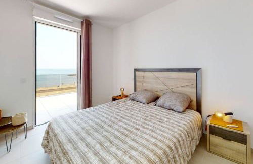 Spendide appartement tout confort, Résidence Archipel T4 en bord de plage, avec grande terrasse aménagée,spa et parking privé - Foto 7