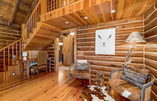3BR Luxury Log Cabin Near Franklin - Foto 51