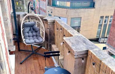 The Luxe Haven Penthouse - Sleeps 4 Apartment Nottingham City Centre - Foto 10