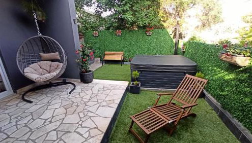 Atrium Apartment Orebic - Foto 5, Garden, Garden view