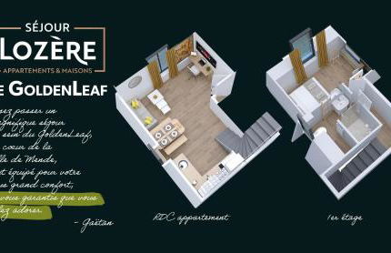 Le GoldenLeaf - Netflix/Wi-Fi Fibre - Séjour Lozère - Foto 3