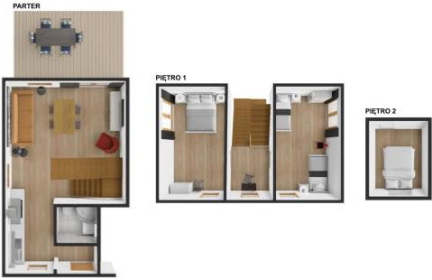 Apartamenty Przesieka ul. Droga do wodospadu 3 - Foto 2