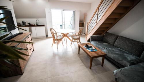 APPART-DUPLEX VUE MER PANORAMIQUE BALCON & PISCINE proche commerce - Photo 4