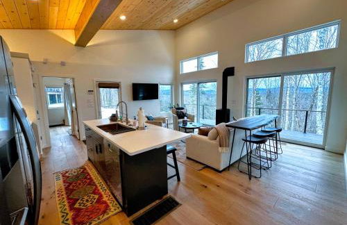 1B Contemporary cabin in magnificent setting, luxury and comfort, hot tub, AC! - Foto 3