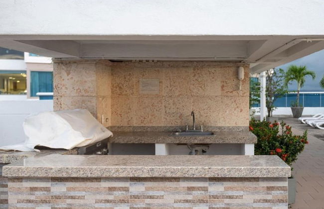 Apartamento con vista al mar 2Hab en Ctg - Foto 11