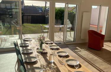 Vue Mer 2 pas des plages 10 pers 4 chambres Villa KER LOT PLAGE - Foto 10