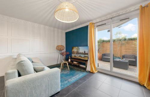 T2 Havre de paix avec Bureau & Wifi - Parking privé - Piscine & Salle sport communs - Foto 1