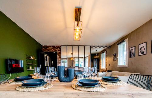 L'Industriel - Proche Hôpital - Parking - Balcon - Foto 15