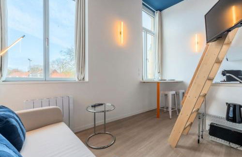 Studio pour deux personnes en mezzanine - Foto 6