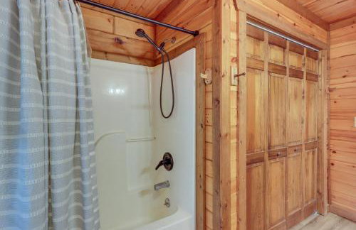 Secluded Cherry Log Cabin with Hot Tub and Swings! - Photo 14