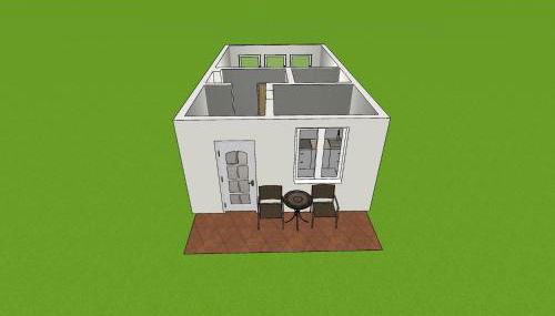 EMAS 1 Wohnung mit 2 Einzelbetten, Küche, WLAN, TV - Foto 4