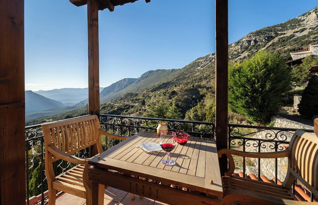 Rock Dandy, Deluxe Chalet, Arachova - Delphi, Private Sauna - Foto 47