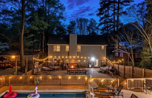 ATL Patio Paradise Pool, HotTub, Theater, GmRm, B-Ball - Foto 12