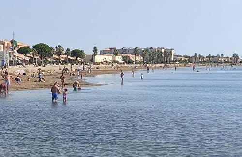 Villa T4 Gruissan avec Vue Mer, Climatisée, 80m2, Plage à 50m, 6 Pers. - FR-1-796-100 - Photo 2