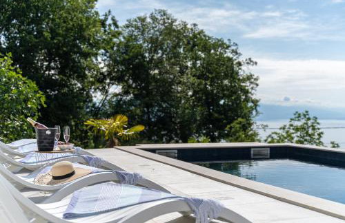 Villa Mare&Monti in Opatija, Heated pool with sea view - Foto 77