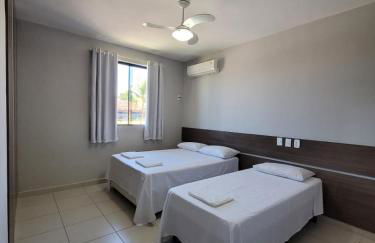 RESIDENCIAL JARDINS - TAPERAPUAN - APTO BEIRA MAR COM 2 QTOS 1 SUÍTE AR WiFi - Foto 13