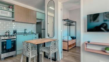 Apt 2 quartos - para 6 pessoas - a 300m do Metrô Barra Funda perto, do Allianz e 9 min do Anhembi, Pró Magno, PUC, Espaço Unimed - Foto 5