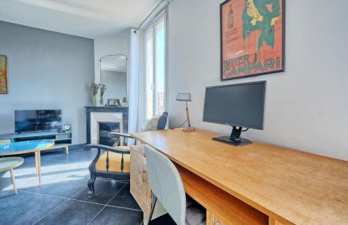 T2 Art Déco proche Disney-Paris-Parking - Foto 5