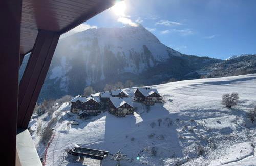 LE CORBIER Vue pistes Studio 5 personnes entièrement rénové et labellisé Qualité Hébergement Sybelles - Foto 10