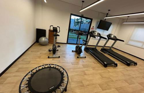 Moema URBAN Heaven - Piscina - Prox Metro - Prox Sh Ibirapuera - Cama Queen - Internet 500mbps - Ar cond - Cozinha completa - Academia - Churrasqueira - Foto 62