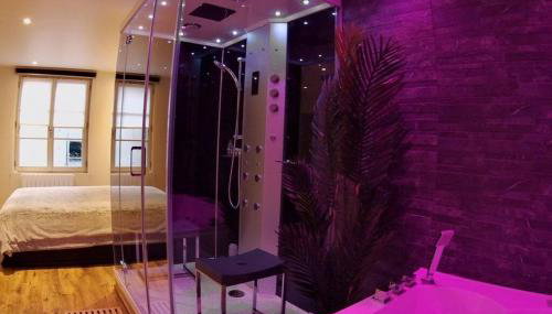 SPA privatif Love room, Le Hammam et Bulles, chez Nuits Chartraines - Foto 4