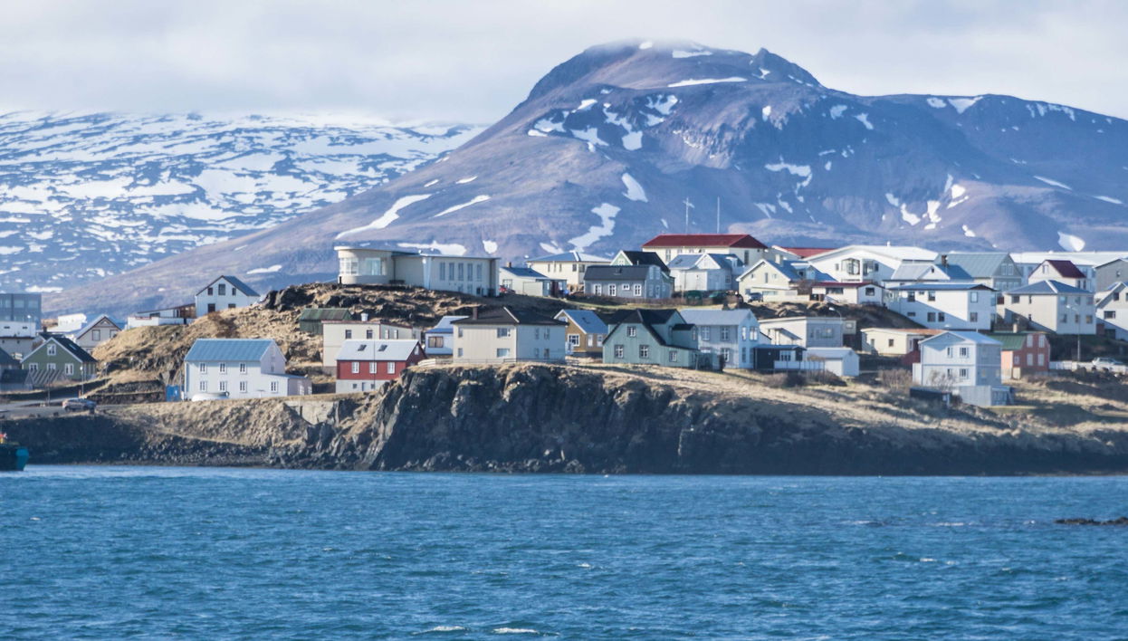 Tour de caiaque pela costa de Stykkishólmur