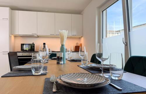 BeSSa Homes Deluxe Apartment 6 Personen Klima Garten King Size Betten - Foto 21