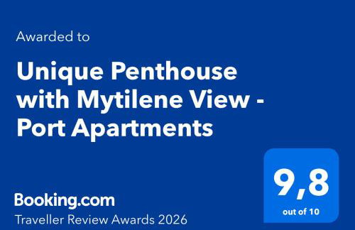 Unique Penthouse with Mytilene View - Port Apartments - Foto 47