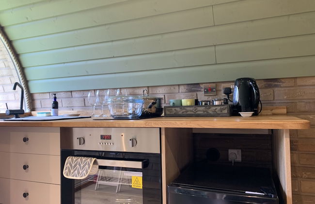 Cosy Escape Heated Luxury pod With hot tub - Foto 9