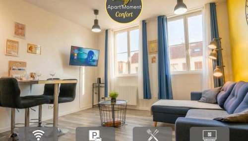 Appartement Centre Saint-Omer, Parking privé gratuit - Foto 2