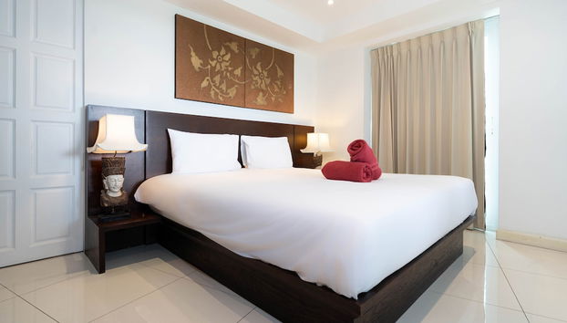 Kata Ocean View 2BR Apartment M12 - Foto 3, Habitación