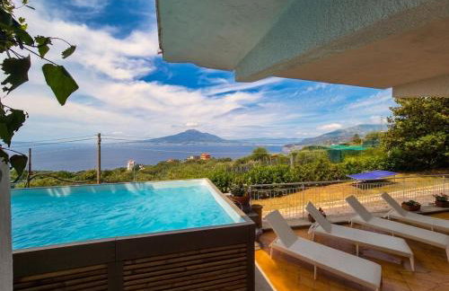 Villa Blu Sorrento seaview pool terrace and Jacuzzi - Foto 1