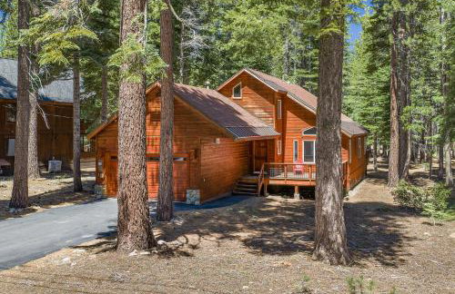 Tahoe Donner Cabin Level Driveway Sleeps 8 Fireplace - Foto 4