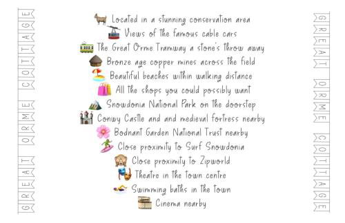 Great Orme Cottage, Llandudno - The Best of Rural & Coast! - Foto 58