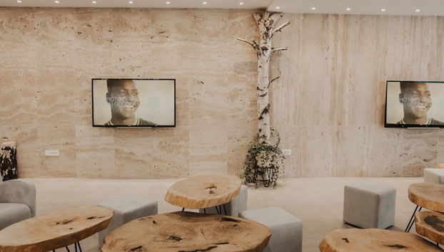 Sala de estar do lobby