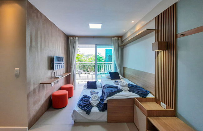 Beach Way Charmoso Pé na Areia 2 quartos 6 pessoas By DM Apartments - Foto 26