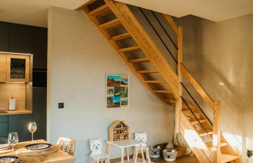 W Sercu Kotliny - luksusowe wille 8 osobowe z balią opalaną drewnem i widokiem na góry - Foto 29