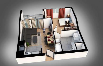 Roi de la Seine à Paris, stade, Gare parking et terrasse - Foto 12