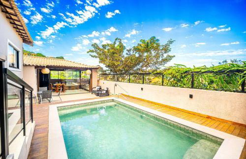 Casa Bz25 con piscina en Geribá - a 250m de la playa - Foto 1