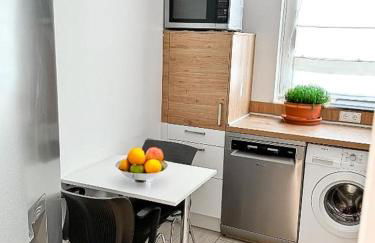 Moderne 3-Zimmer-Ferienwohnung bei Frankfurt - frisch renoviert, zentral gelegen und perfekt für Familien und Business-Trips - Foto 12